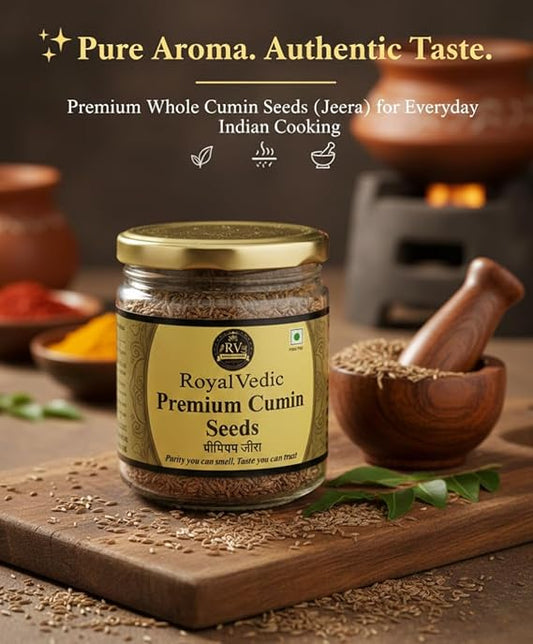 RoyalVedic Premium Cumin Seeds (Jeera)